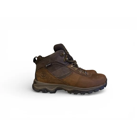 Timberland Men's Mt. Maddsen Waterproof Hiking Boot Sz 9.5W Dark Brown - Picture 2 of 9